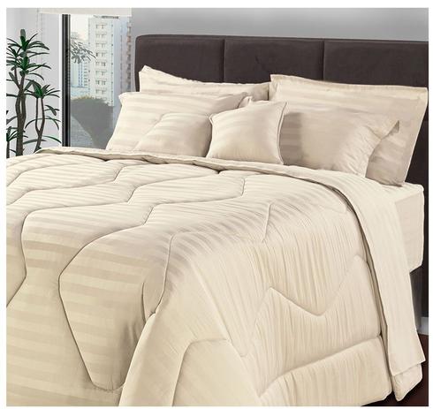 Edredom 300 Fios 100 Algodão Casal / Queen 270x240cm - Marfim - Bf colchões é boa?
