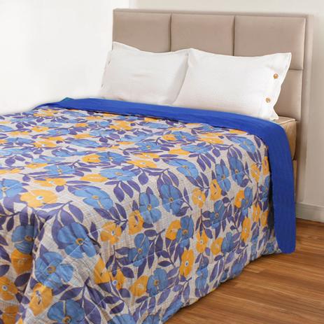 Edredom Casal Dupla Face com Enchimento de Fibras Algodão 220x190cm - Bf Colchões Menor preço em Edredom Casal Dupla Face com Enchimento de Fibras Algodão 220x190cm - Bf Colchões