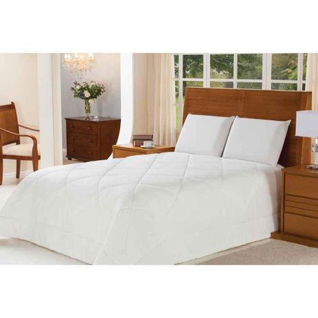 EDREDOM CASAL FIBRA SOFT TOUCH BRANCO 300 FIOS - Plumasul Menor preço em EDREDOM CASAL FIBRA SOFT TOUCH BRANCO 300 FIOS - Plumasul