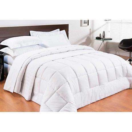 Edredom Casal King Avulso Pratic 100 Algodão Percal 200 Fios Dupla Face - Branco - sem marca Menor preço em Edredom Casal King Avulso Pratic 100 Algodão Percal 200 Fios Dupla Face - Branco - sem marca