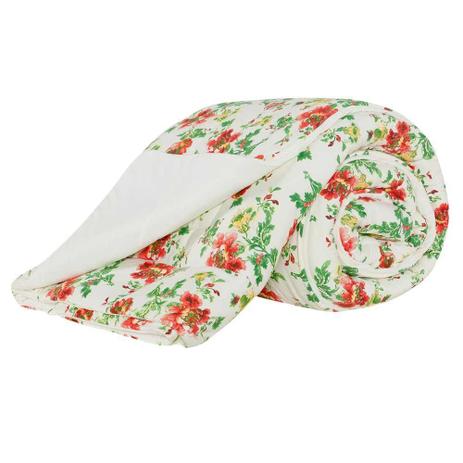 Edredom Casal Queen Avulso Dupla Face Malha Fio 30/01 Estampado - Floral Palha - Paulo cezar enxovais Menor preço em Edredom Casal Queen Avulso Dupla Face Malha Fio 30/01 Estampado - Floral Palha - Paulo cezar enxovais