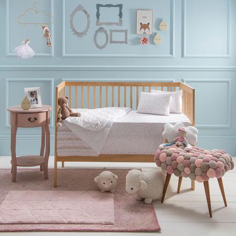 Edredom De Berço Infantil Baby Estampa Bubble Santista Menor preço em Edredom De Berço Infantil Baby Estampa Bubble Santista