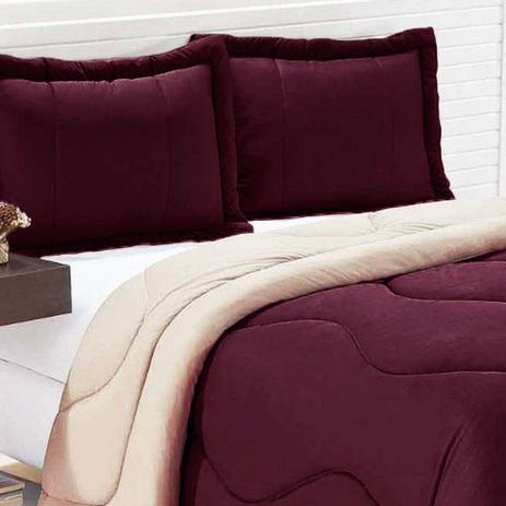 Edredom de Malha Guilherme Confecções Solteiro 220x160 cm 2 Peças Vermelho é boa?