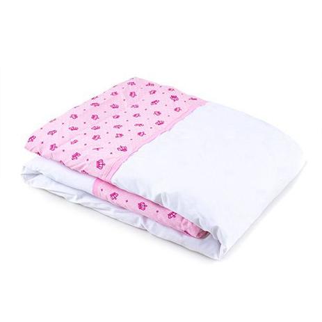 Edredom Infantil Bebê - Coroa Rosa - A.constantini é boa?