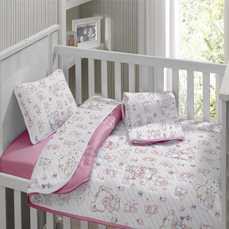 Edredom infantil menina Sonho Encantado 85 cm x 1,45m - Tecebem Menor preço em Edredom infantil menina Sonho Encantado 85 cm x 1,45m - Tecebem