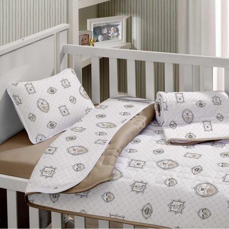Edredom Infantil menino kinder lauren dupla face 85cmx1,45cm - Tecebem Menor preço em Edredom Infantil menino kinder lauren dupla face 85cmx1,45cm - Tecebem