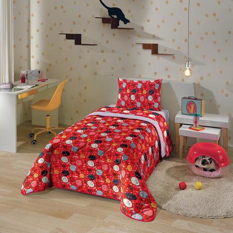 Edredom Infantil solteiro Teens e Kids Cats Lepper Menor preço em Edredom Infantil solteiro Teens e Kids Cats Lepper