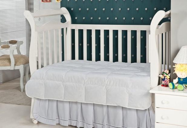 Edredom Infantil Toque de Pluma Branco - Plumasul Menor preço em Edredom Infantil Toque de Pluma Branco - Plumasul