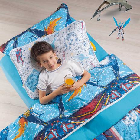 Edredom Kids Space Malha Solteiro Dupla Face - Dourados enxovais Menor preço em Edredom Kids Space Malha Solteiro Dupla Face - Dourados enxovais