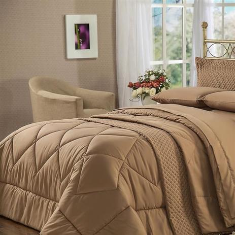 Edredom King Plumasul Summer Soft Touch 280X260Cm Café Menor preço em Edredom King Plumasul Summer Soft Touch 280X260Cm Café