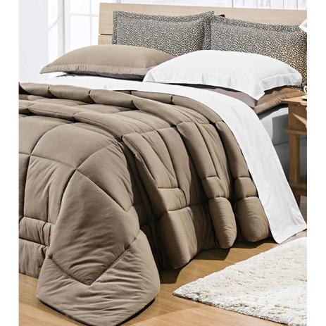 Edredom Natura Cama Queen cor Caqui Tecido Malha Penteada 30-1 com 01 peça - Edredom Natura - Bernadete casa Menor preço em Edredom Natura Cama Queen cor Caqui Tecido Malha Penteada 30-1 com 01 peça - Edredom Natura - Bernadete casa