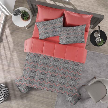 Edredom Portallar Solteiro Malha e Flanela Touch Carbono Dupla Face 150mx220m Rosa Coral Menor preço em Edredom Portallar Solteiro Malha e Flanela Touch Carbono Dupla Face 150mx220m Rosa Coral
