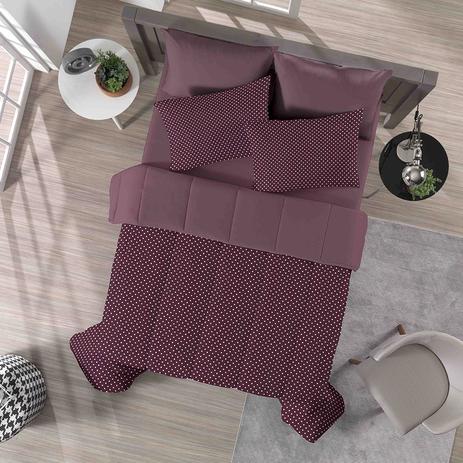 Edredom Portallar Solteiro Malha e Flanela Touch Pet Poa Dupla Face 150mx220m Bordo Menor preço em Edredom Portallar Solteiro Malha e Flanela Touch Pet Poa Dupla Face 150mx220m Bordo