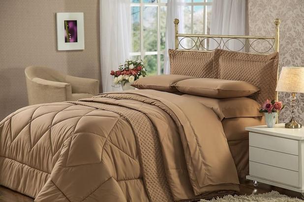 Edredom Queen Summer Soft Touch Cafe - Plumasul Menor preço em Edredom Queen Summer Soft Touch Cafe - Plumasul