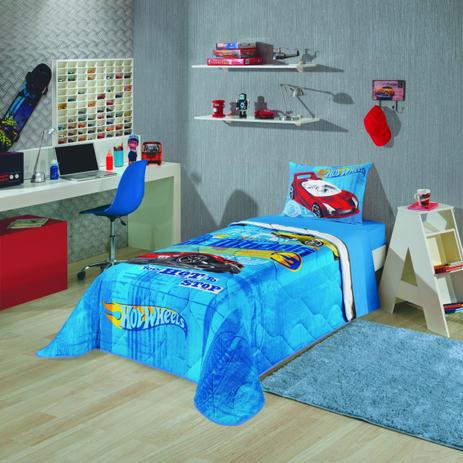 Edredom Solteiro Estampado Hot Wheels 1,50 m x 2,00 m - com 1 peça - Lepper - Companhia fabril lepper Menor preço em Edredom Solteiro Estampado Hot Wheels 1,50 m x 2,00 m - com 1 peça - Lepper - Companhia fabril lepper