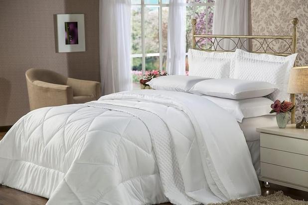 Edredom Solteiro Summer Soft Touch Branco - Plumasul Menor preço em Edredom Solteiro Summer Soft Touch Branco - Plumasul