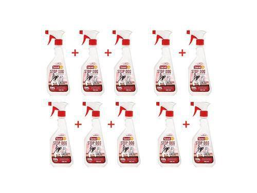 Educador Sanitário Canino Stop dog - xixi Não pode Sanol 10 Unidades 500ml Menor preço em Educador Sanitário Canino Stop dog - xixi Não pode Sanol 10 Unidades 500ml