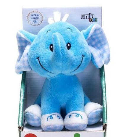 Elefante De Pelucia Com Chocalho 2 Modelos Ec1707-2 Unik Menor preço em Elefante De Pelucia Com Chocalho 2 Modelos Ec1707-2 Unik