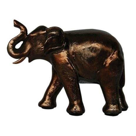 Elefante decorativo de resina - 15x6.5x10.5 cm - Btc decor Menor preço em Elefante decorativo de resina - 15x6.5x10.5 cm - Btc decor