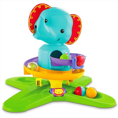 Elefante Estação de Atividades Fisher-Price - Mattel DGT87 Menor preço em Elefante Estação de Atividades Fisher-Price - Mattel DGT87