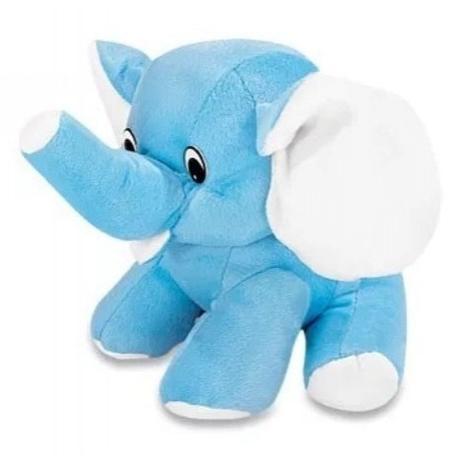 Elefante Tata de Pelúcia Azul Mini 17 cm - Mirante brasil Menor preço em Elefante Tata de Pelúcia Azul Mini 17 cm - Mirante brasil