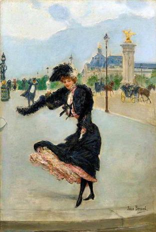 Elegância - Jean Béraud - Tela 60x89 Para Quadro - Santhatela é boa?