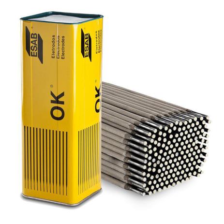 Eletrodo E7018 4.00mm (Lata 25 Kg) OK 4804 - Esab Menor preço em Eletrodo E7018 4.00mm (Lata 25 Kg) OK 4804 - Esab