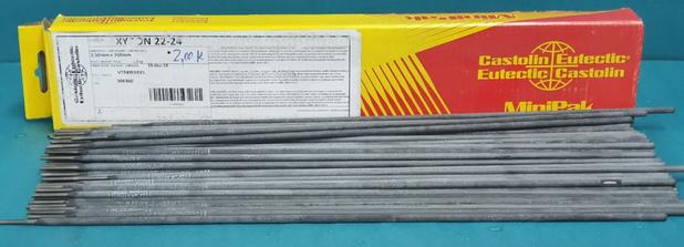 Eletrodo Eutectic Castolin para solda Ferro Fundido XYRON 22-24 2,5mm (1kg) Menor preço em Eletrodo Eutectic Castolin para solda Ferro Fundido XYRON 22-24 2,5mm (1kg)