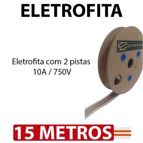 Menor preço em Eletrofita 2 Pistas 15 Metros 750V 10A - Eletrofitas