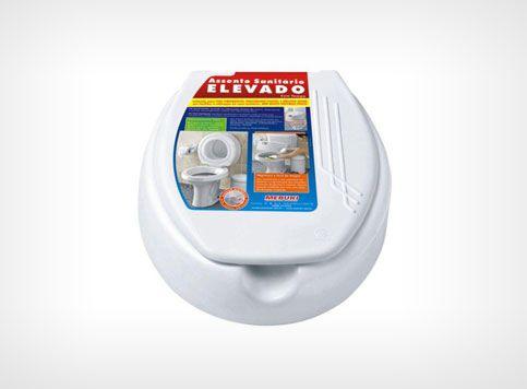 Elevador Assento Sanitario 7,5cm Mebuki Menor preço em Elevador Assento Sanitario 7,5cm Mebuki