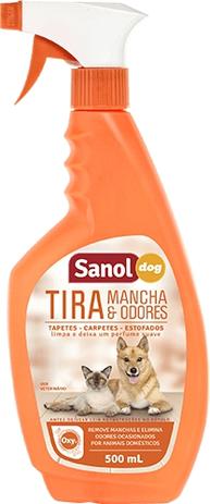 Eliminador de Odores Sanol Dog Tira Manchas e Odores para Ambientes Menor preço em Eliminador de Odores Sanol Dog Tira Manchas e Odores para Ambientes