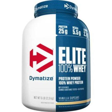 Elite 100 Whey Protein 5lb (2.3kg) -dymatize - Chocolate Pe Menor preço em Elite 100 Whey Protein 5lb (2.3kg) -dymatize - Chocolate Pe