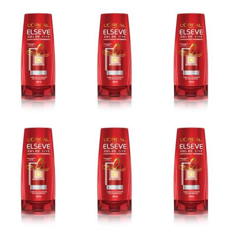Elseve Color Revive Condicionador 400ml (Kit C/06) Menor preço em Elseve Color Revive Condicionador 400ml (Kit C/06)