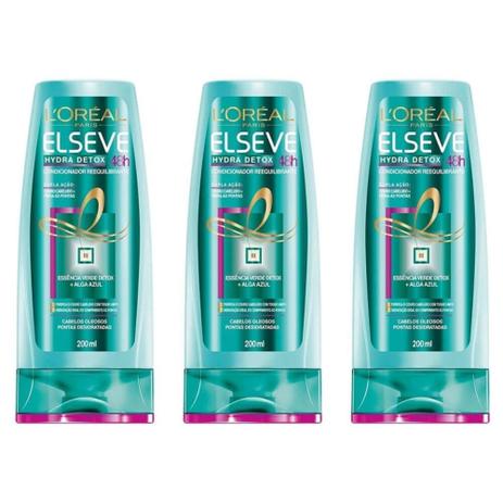 Elseve Hydra Detox Condicionador 200ml (Kit C/03) é boa?