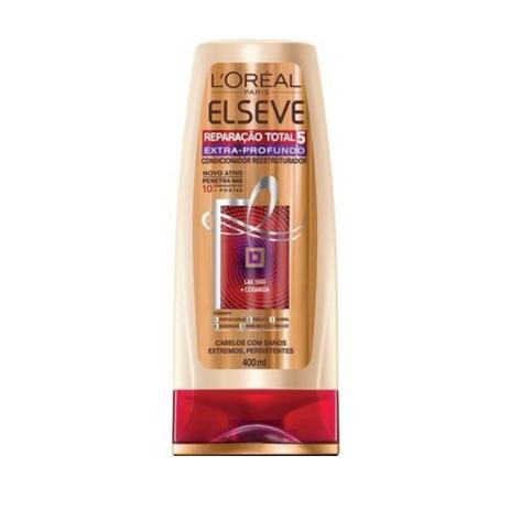Elseve Reparação Total 5 Condicionador Extra Profundo 400ml Menor preço em Elseve Reparação Total 5 Condicionador Extra Profundo 400ml