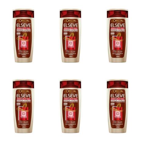 Elseve Reparação Total 5 Shampoo Química 400ml (Kit C/06) é boa?