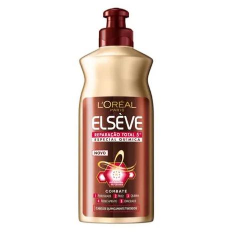 Elseve Reparador Total 5 Especial Química Creme P/ Pentear 250ml Menor preço em Elseve Reparador Total 5 Especial Química Creme P/ Pentear 250ml