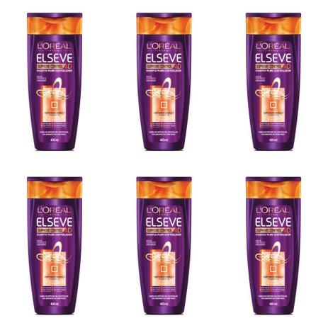 Elseve Supreme Control 4D Shampoo 400ml (Kit C/06) Menor preço em Elseve Supreme Control 4D Shampoo 400ml (Kit C/06)