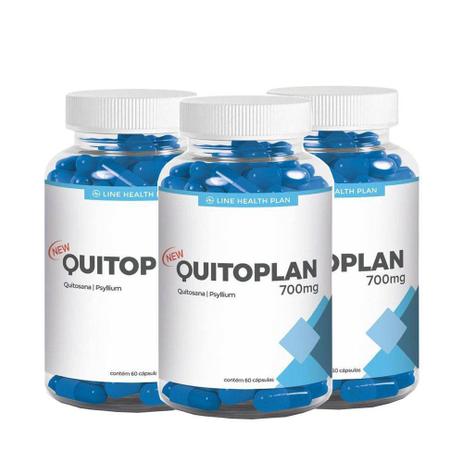 Emagrecedor Quitoplan 60 cápsulas 700mg Kit com 3 - Pandora Menor preço em Emagrecedor Quitoplan 60 cápsulas 700mg Kit com 3 - Pandora