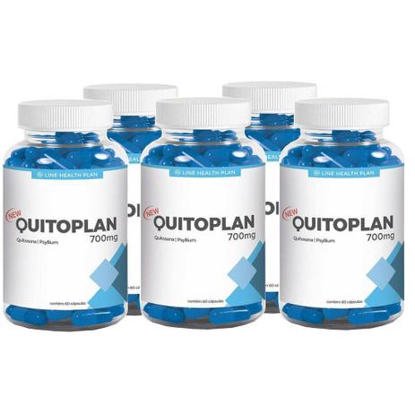 Emagrecedor Quitoplan 60 cápsulas 700mg Kit com 5 - Pandora Menor preço em Emagrecedor Quitoplan 60 cápsulas 700mg Kit com 5 - Pandora