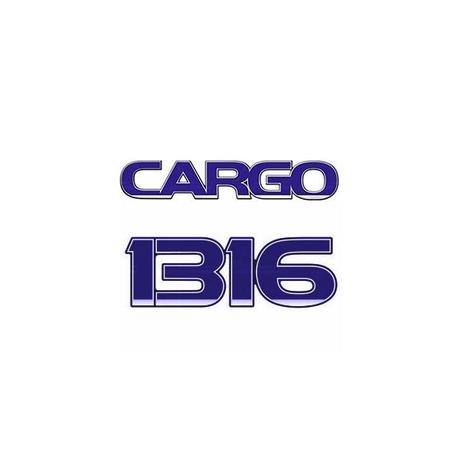 Emblema Adesivo Ford Cargo 1316 Kit - Universo do caminhão Menor preço em Emblema Adesivo Ford Cargo 1316 Kit - Universo do caminhão