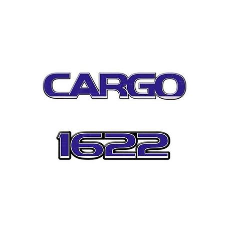 Emblema Adesivo Ford Cargo 1622 Kit - Universo do caminhão é boa?