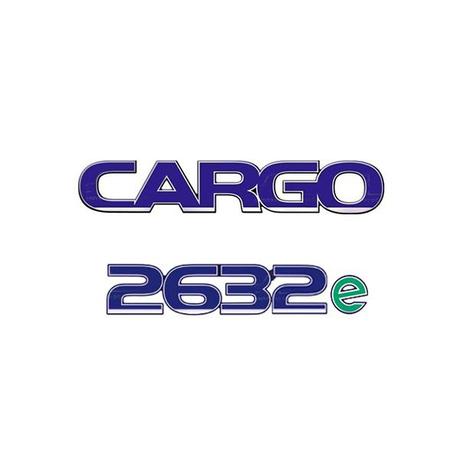 Emblema Adesivo Ford Cargo 2632E Kit - Universo do caminhão Menor preço em Emblema Adesivo Ford Cargo 2632E Kit - Universo do caminhão