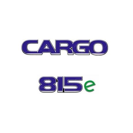 Emblema Adesivo Ford Cargo 815E Kit - Universo do caminhão é boa?
