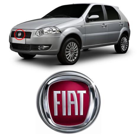 Emblema FIAT da Grade do Radiador Palio Doblô Idea Punto 2007 2008 2009 2010 2011 2012 Vermelho - Marcon é boa?