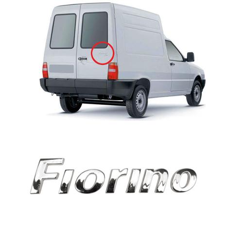 Emblema FIORINO Traseiro da Tampa do Porta Mala Fiorino 2004 2005 2006 Cromado - Marcon Menor preço em Emblema FIORINO Traseiro da Tampa do Porta Mala Fiorino 2004 2005 2006 Cromado - Marcon