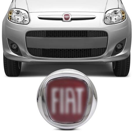 Emblema Grade Dianteira Fiat Palio Idea Punto Stilo Linea Weekend Novo Uno Vermelho Dupla Face - Prime Menor preço em Emblema Grade Dianteira Fiat Palio Idea Punto Stilo Linea Weekend Novo Uno Vermelho Dupla Face - Prime