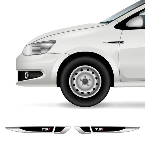 Emblema Resinado Aplique Lateral Tsi ”I” Vermelho Inclinado - Sportinox Menor preço em Emblema Resinado Aplique Lateral Tsi ”I” Vermelho Inclinado - Sportinox