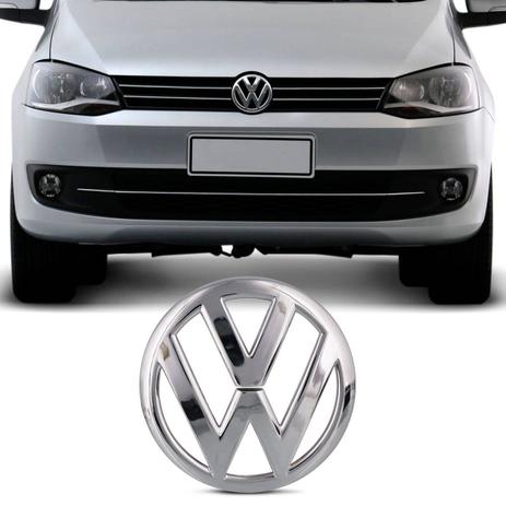 Emblema Volkswagen Grade Dianteira Fox Cromado Fixação Fita Dupla Face - Prime Menor preço em Emblema Volkswagen Grade Dianteira Fox Cromado Fixação Fita Dupla Face - Prime