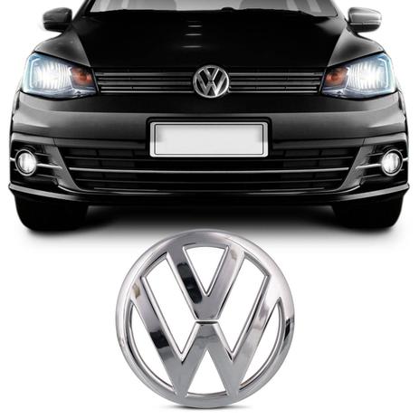 Emblema Volkswagen Grade Dianteira Gol Voyage G6 13 a 16 Gol Voyage G8 2018 Cromado Fita Dupla Face - Blawer Menor preço em Emblema Volkswagen Grade Dianteira Gol Voyage G6 13 a 16 Gol Voyage G8 2018 Cromado Fita Dupla Face - Blawer